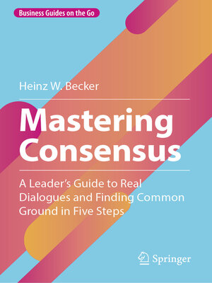 cover image of Mastering Consensus